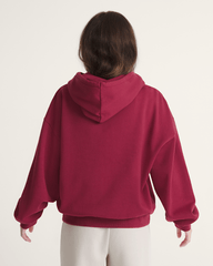 Pearls Logo Retro Pullover Hoodie in Bordeaux Red | Vans outlet