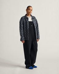 Pitstop Checkered Station Denim Jacket in Checkerboard Faded Black | Vans sale
