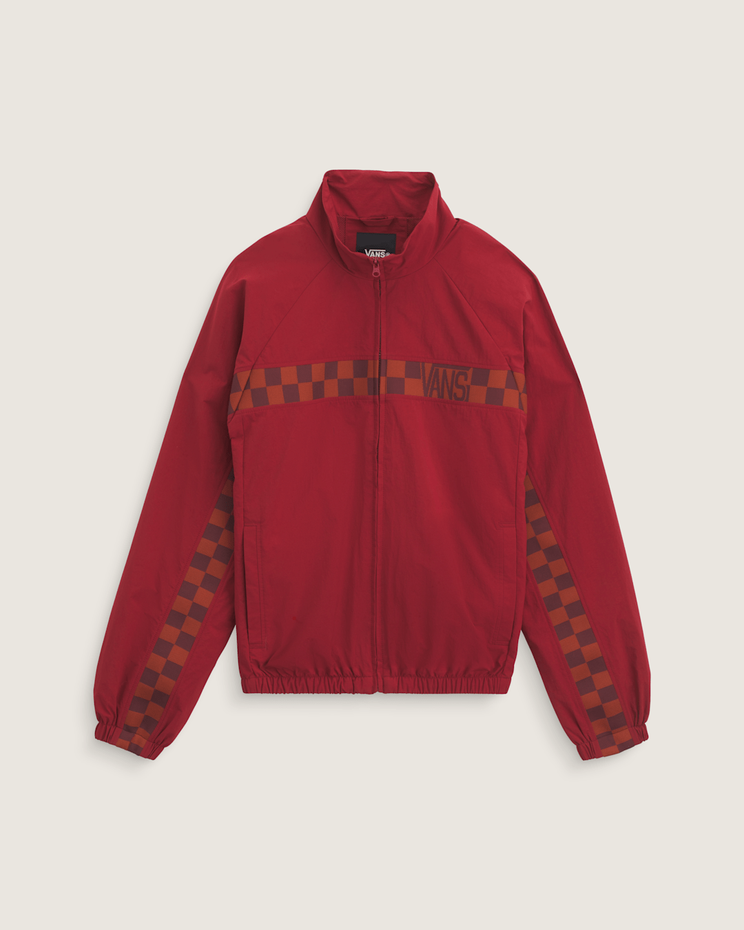 Ronnie Track Jacket in Bordeaux Red | Vans outlet