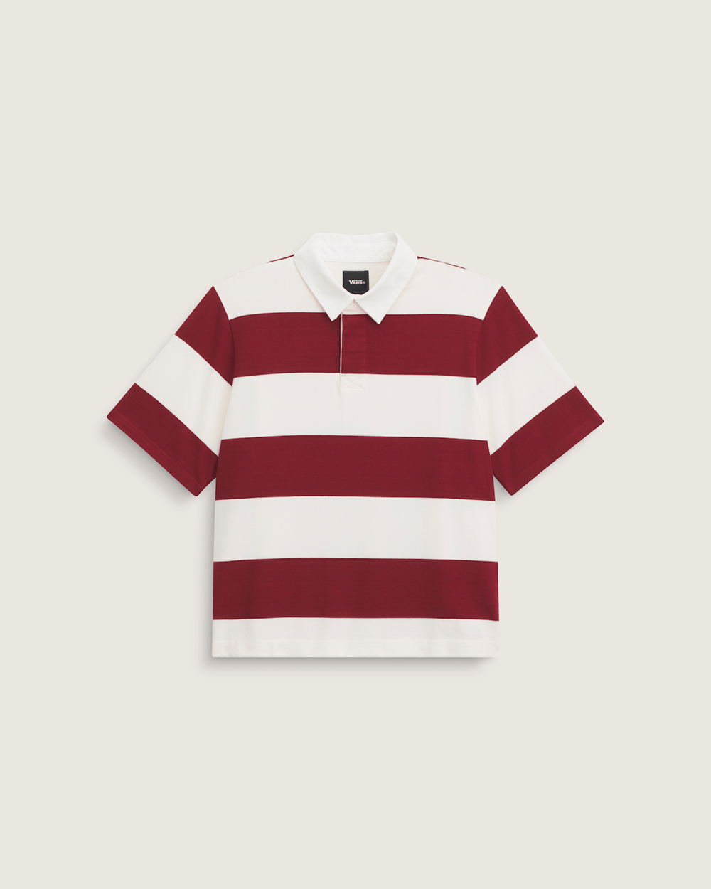 Rugby Shirt in Bordeaux Red | Vans sale