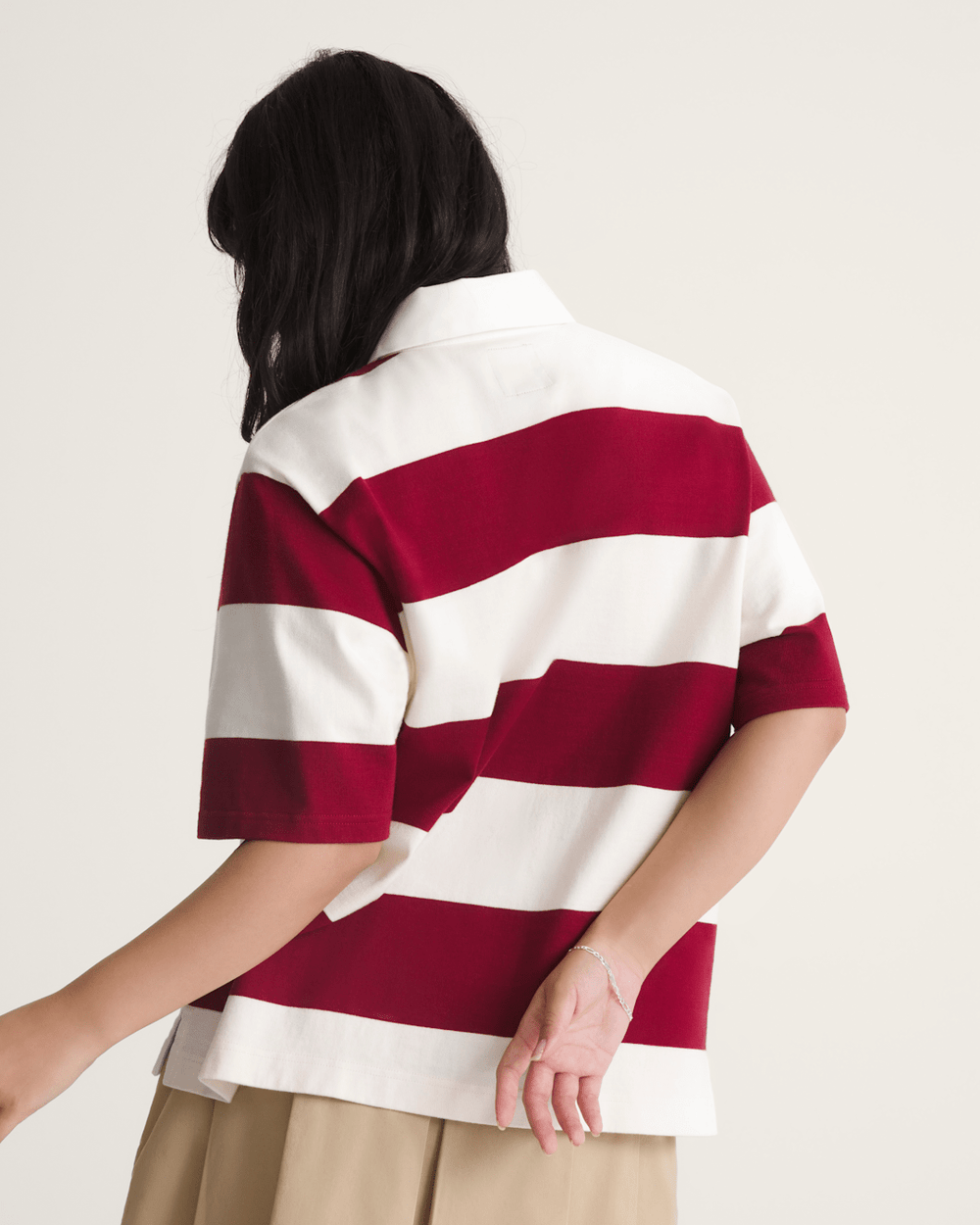 Rugby Shirt in Bordeaux Red | Vans sale