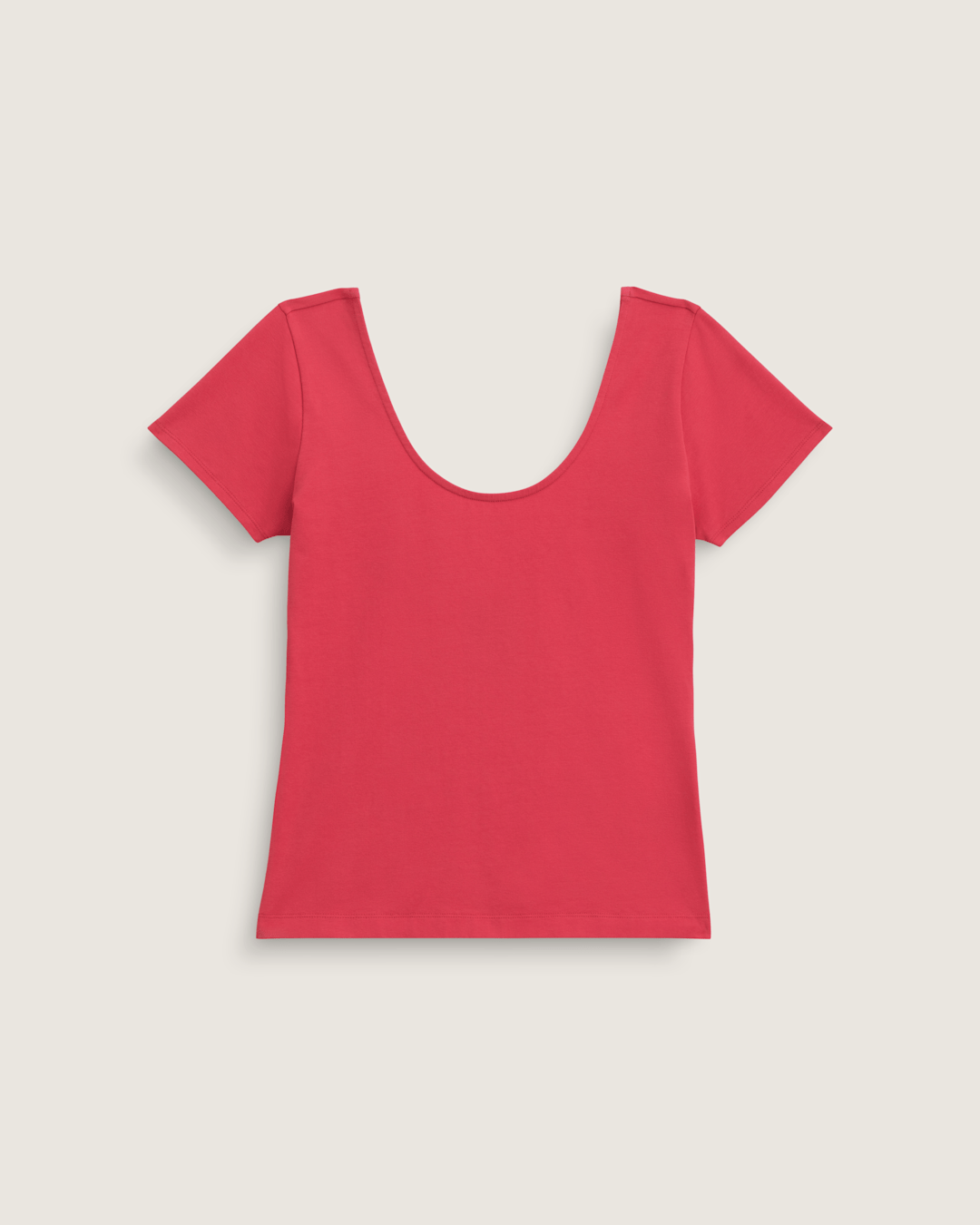 Double Scoop T-Shirt in Crimson Haze Red | Vans online