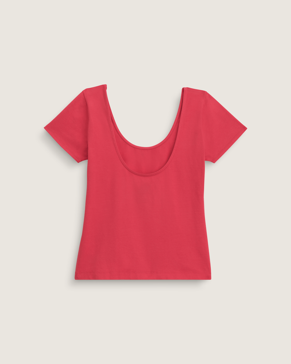 Double Scoop T-Shirt in Crimson Haze Red | Vans online