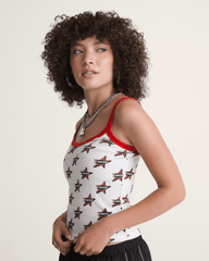 Kiki Cami Tank Top in Racing Red | Vans outlet