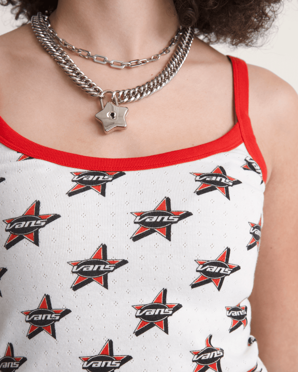 Kiki Cami Tank Top in Racing Red | Vans outlet