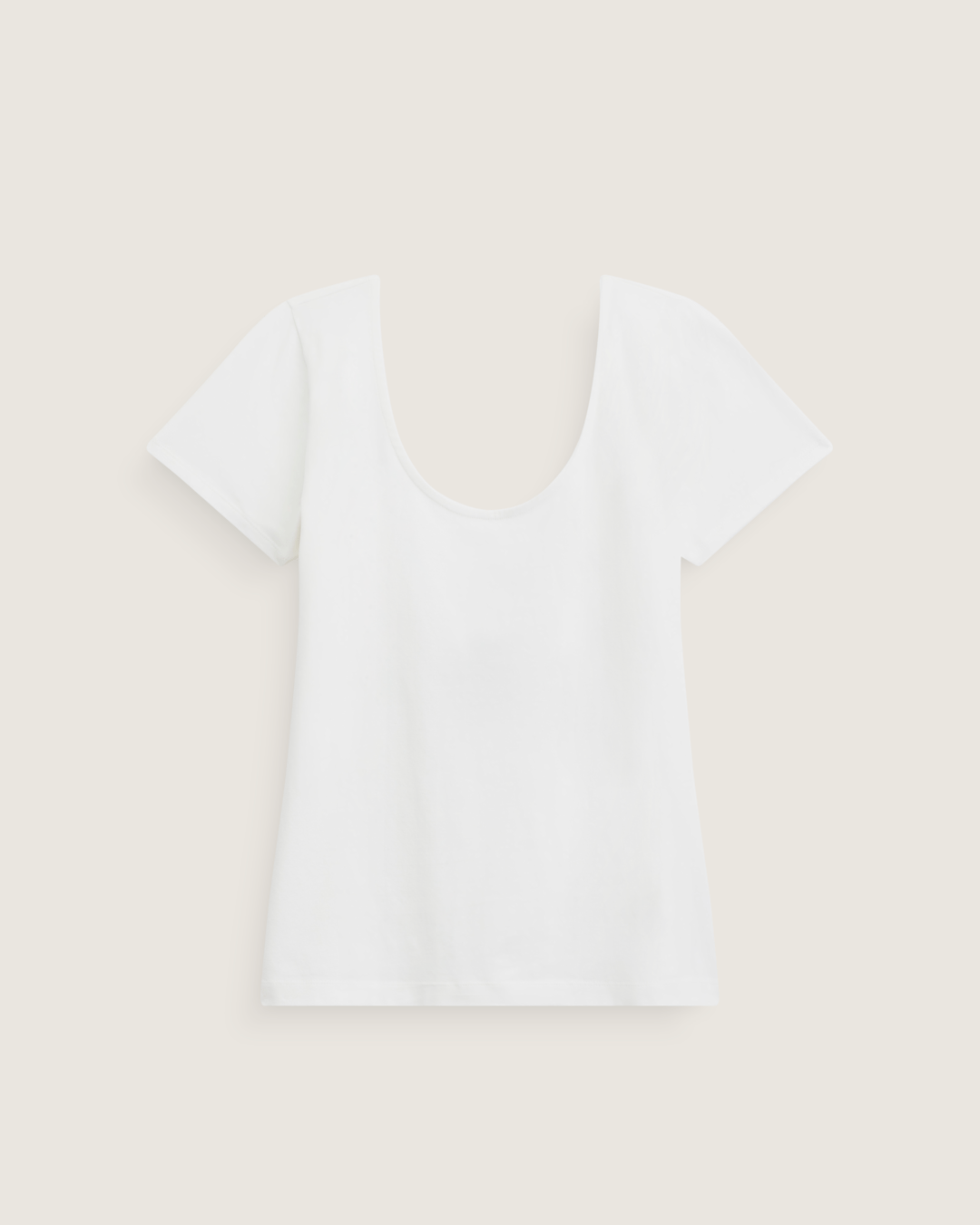 Double Scoop T-Shirt in True White | Vans near me