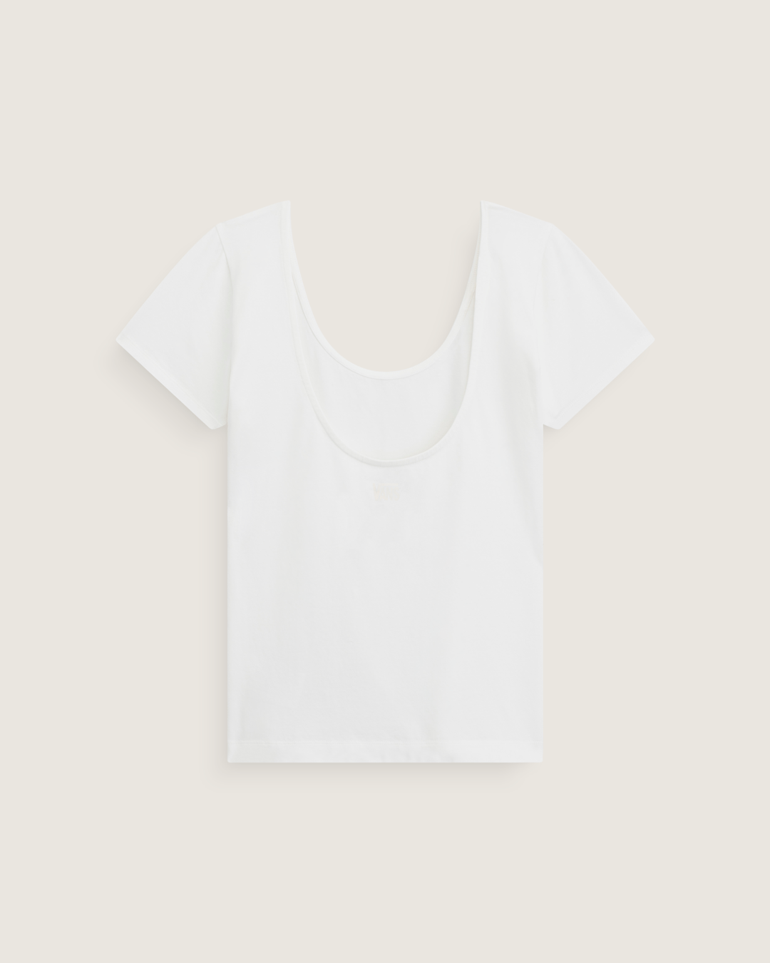 Double Scoop T-Shirt in True White | Vans near me
