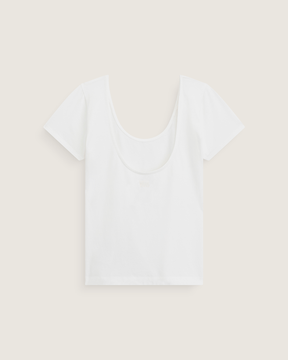 Double Scoop T-Shirt in True White | Vans near me