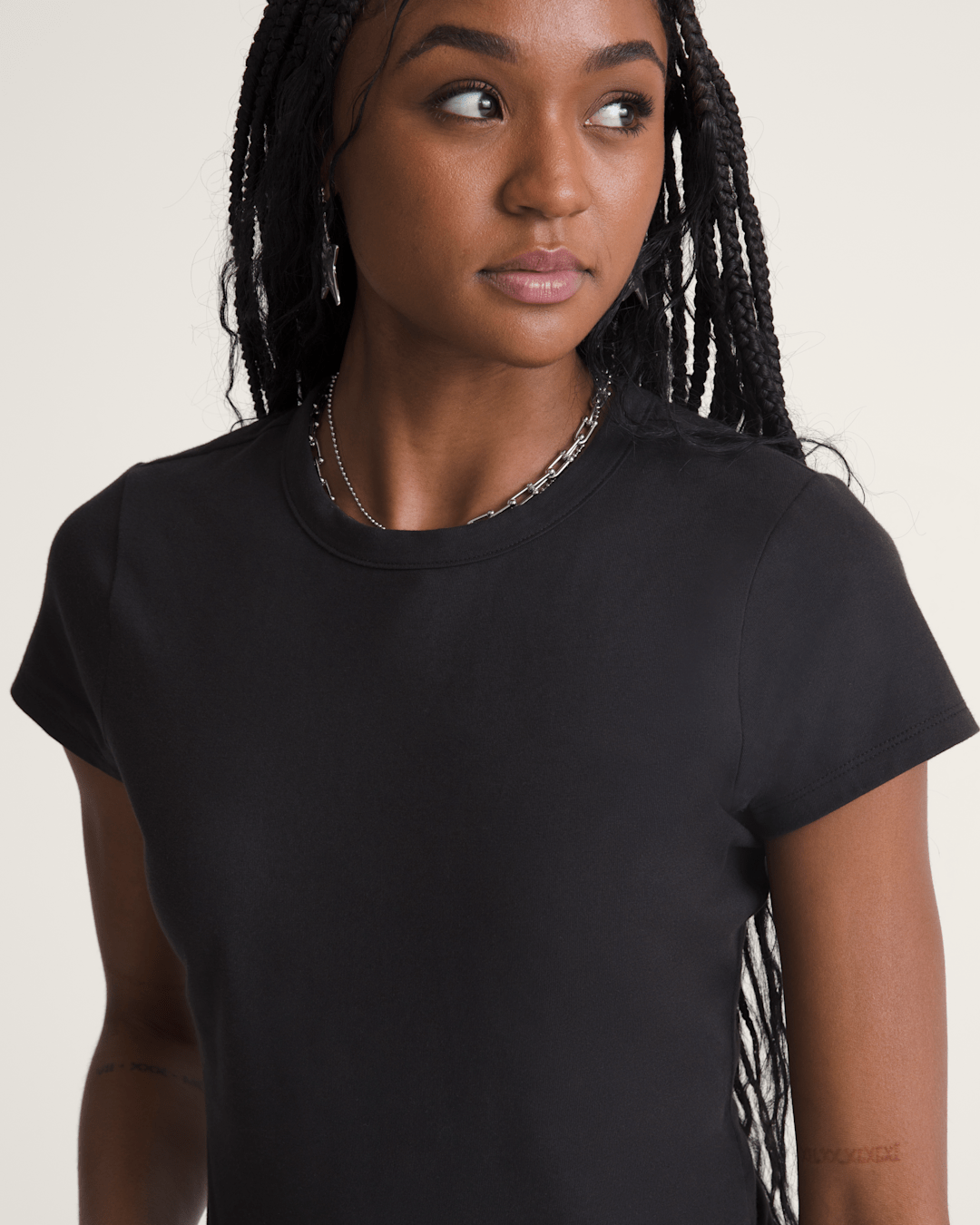 Jersey Knit Shirt in Black | Vans sale