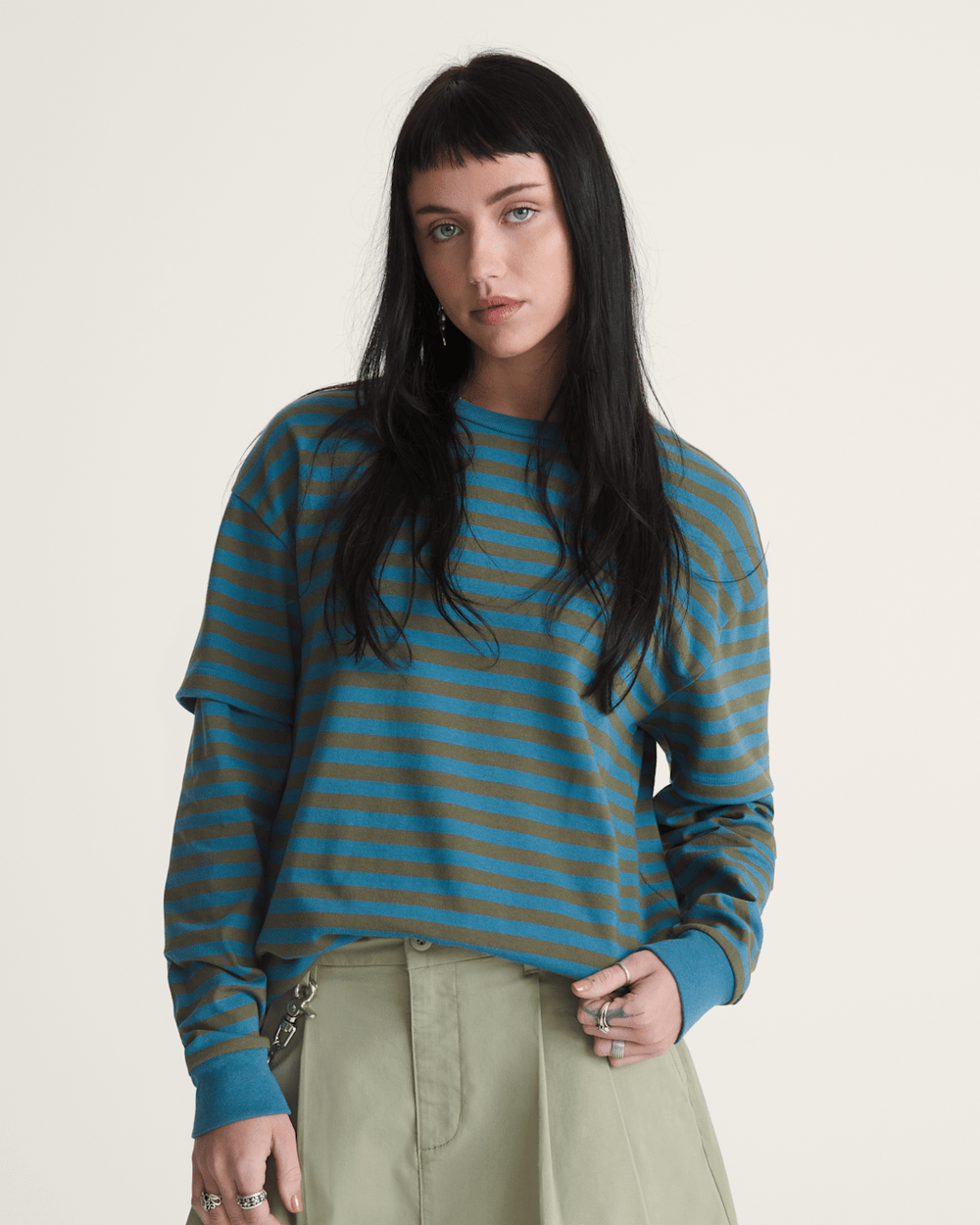 Twofer Shirt in Stv Navy Blue | Vans on sale