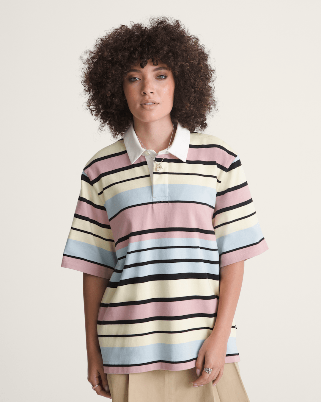 Rugby Shirt in Misty Mauve Red | Vans online