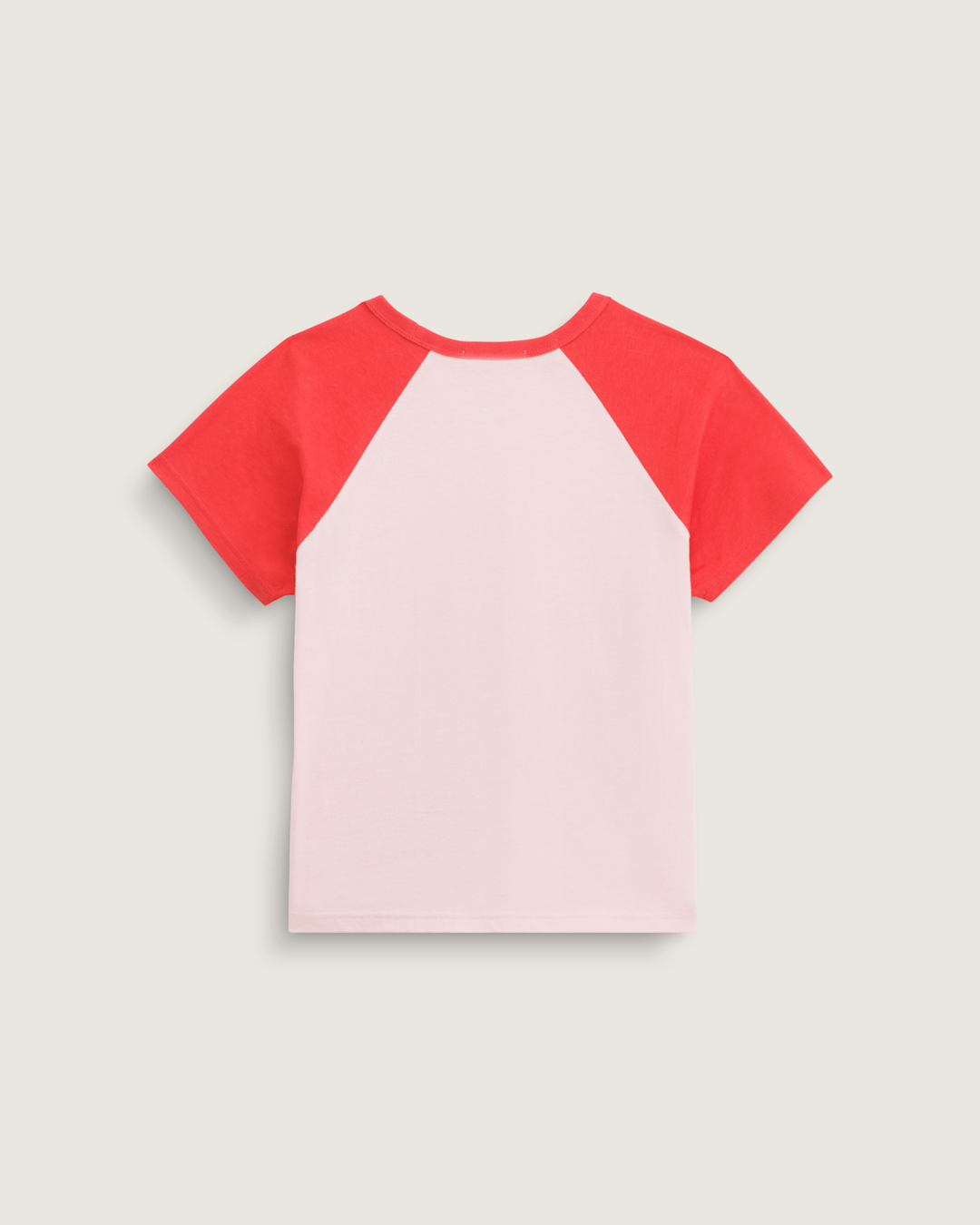 Gracie Raglan T-Shirt in Coral Blush Pink | Vans outlet