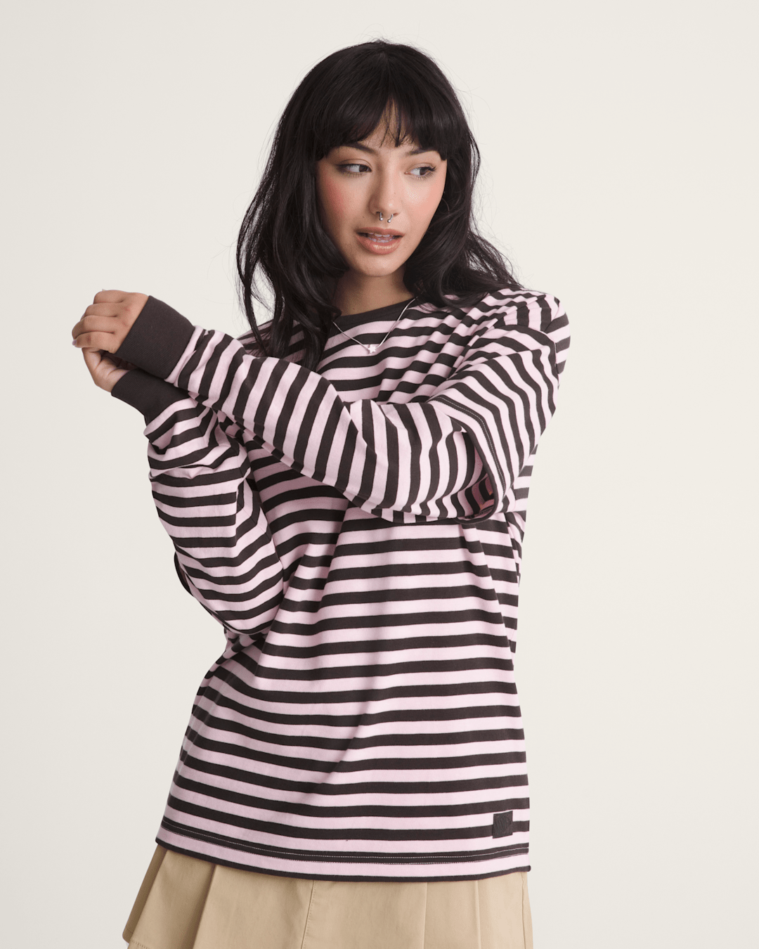 Twofer Shirt in Coral Blush Pink | Vans near me