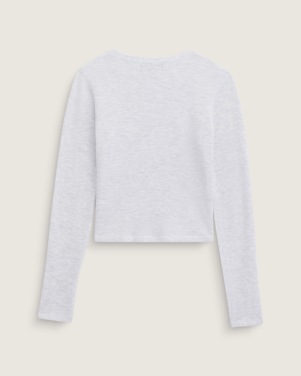 Waffle Long Sleeve in WHITE HEATHER | Vans on sale