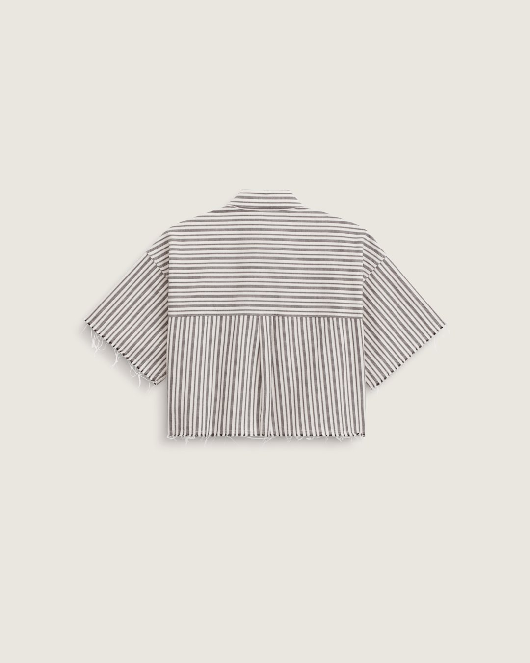 Crop Shirt in Black-White | Vans discount