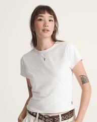 Jersey Knit Shirt in Marshmallow White | Vans online