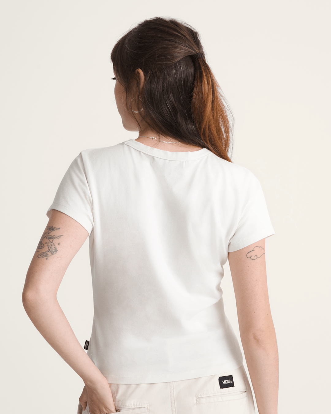 Jersey Knit Shirt in Marshmallow White | Vans online