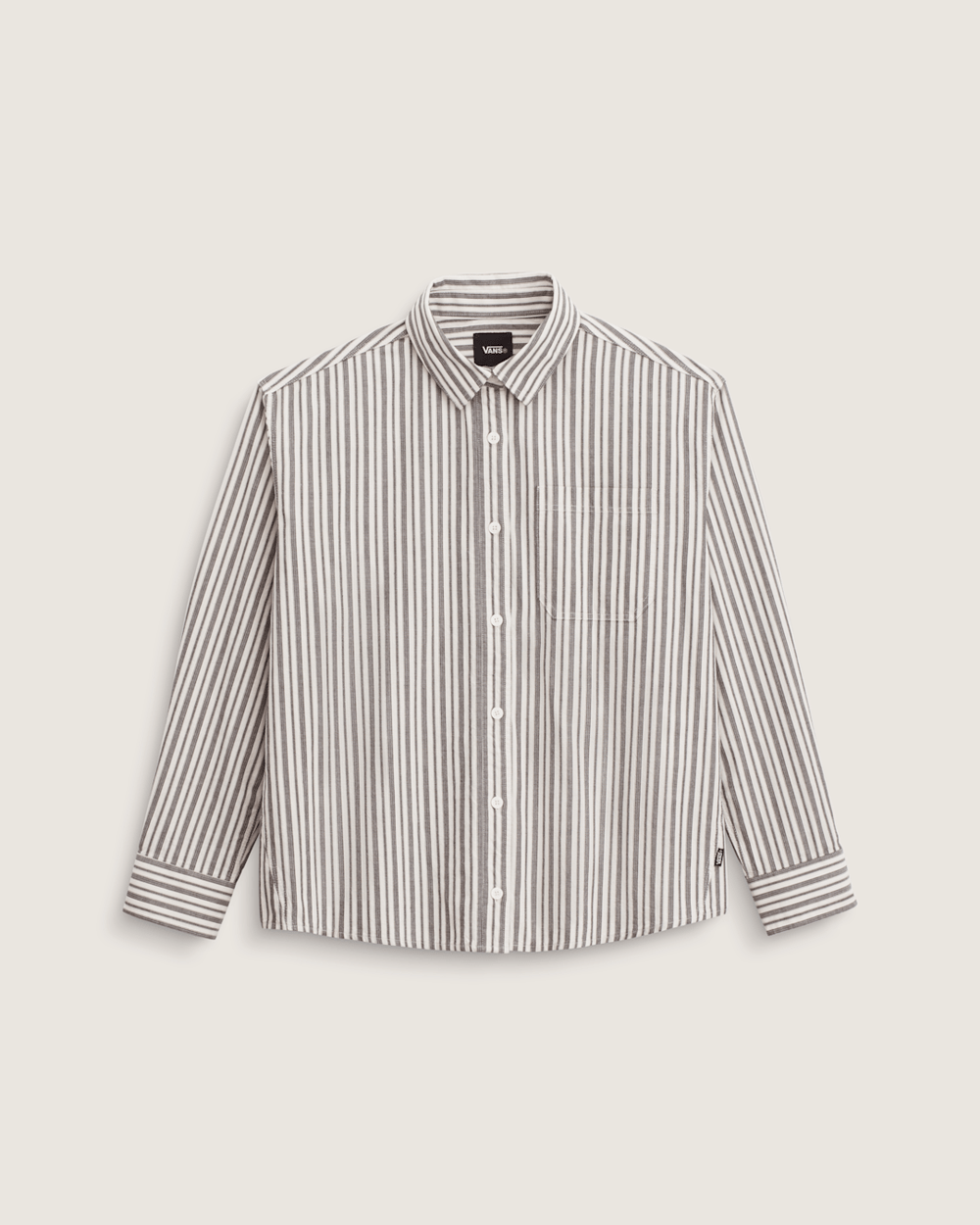 Utility Stripe Shirt in Black-White | Vans near me