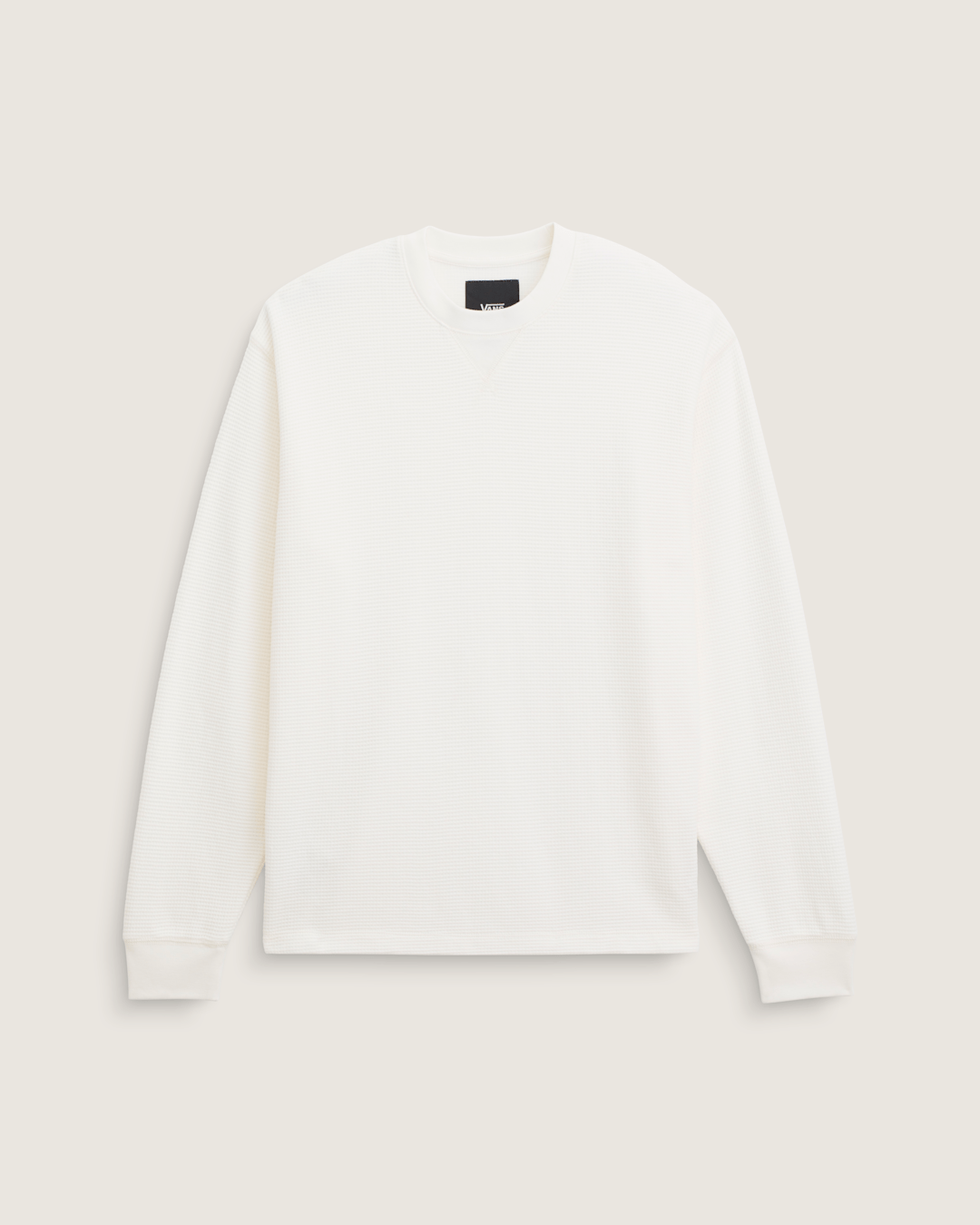 Navigate Long Sleeve Thermal Shirt in Egret White | Vans on sale