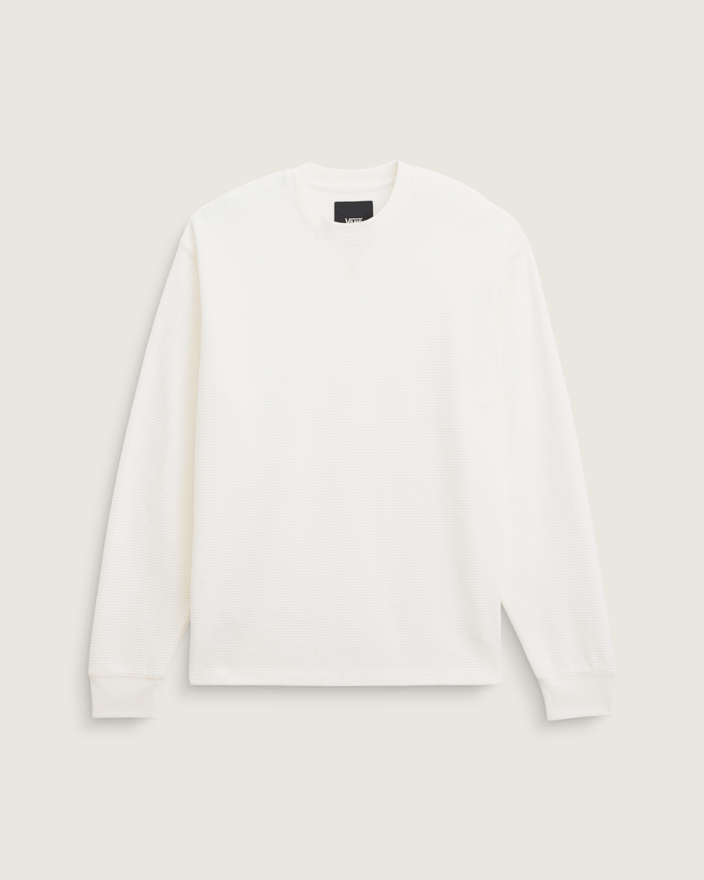 Navigate Long Sleeve Thermal Shirt in Egret White | Vans on sale