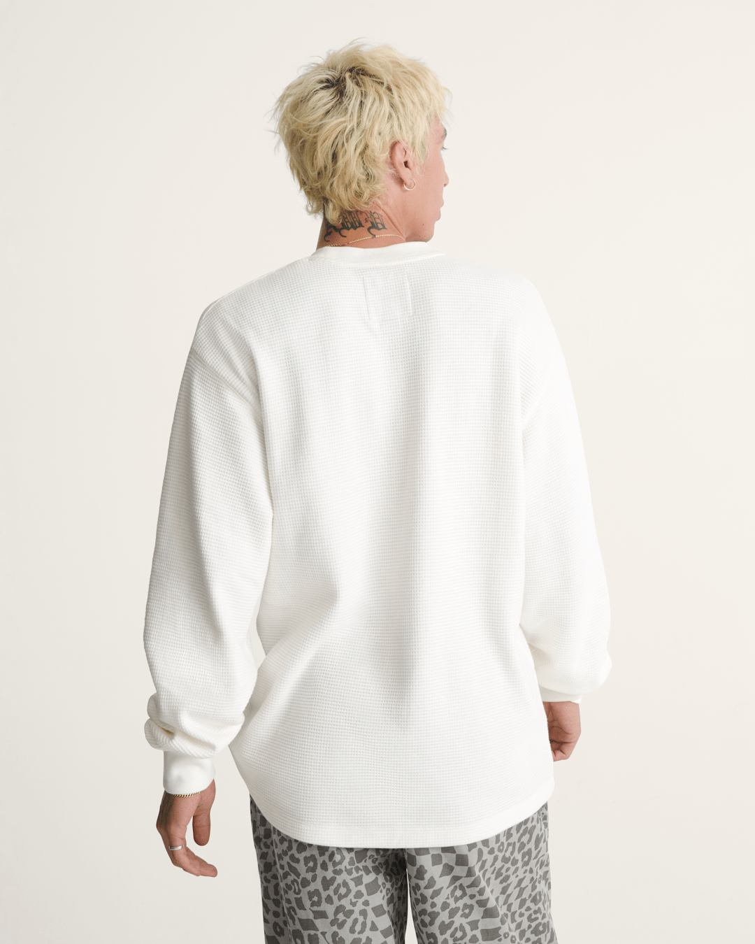 Navigate Long Sleeve Thermal Shirt in Egret White | Vans on sale