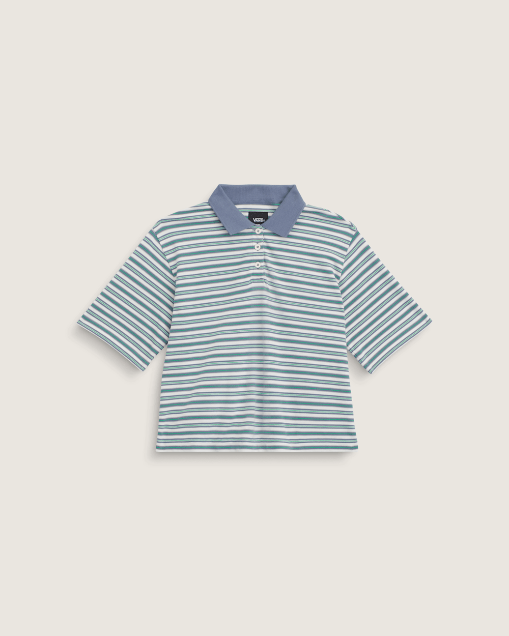 Swing Knit Polo Shirt in Glacial Slate Blue | Vans discount