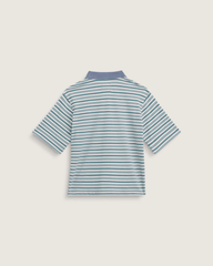 Swing Knit Polo Shirt in Glacial Slate Blue | Vans discount