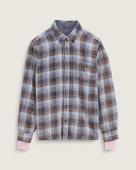Waffle Shop Reimagined 2Fer Flannel Shirt in Grey / Blue | Vans online