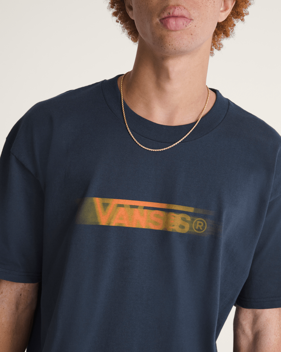 Blur Drop T-Shirt in Navy | Vans near me