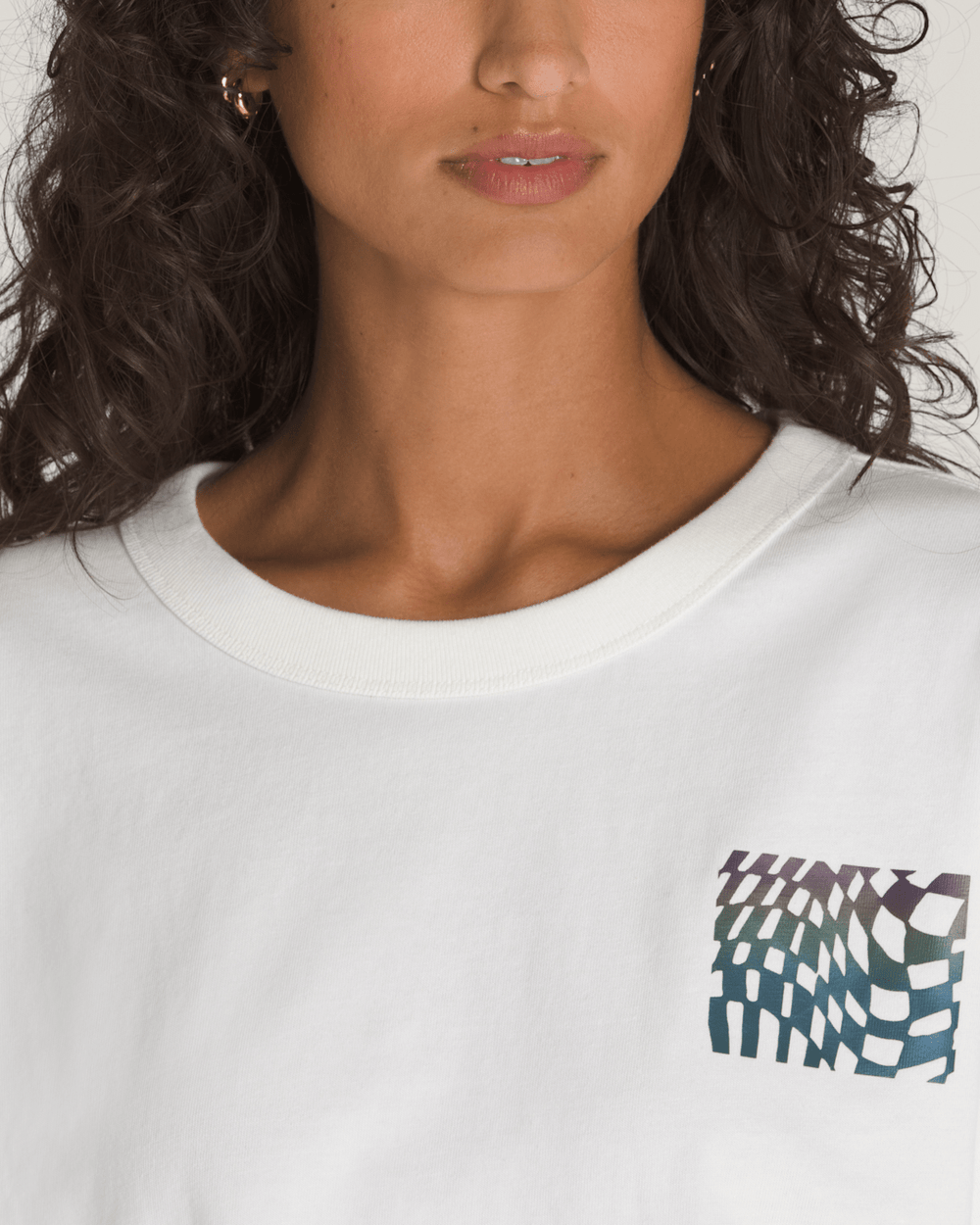 Wildthorn Reflective T-Shirt in Cream White | Vans sale