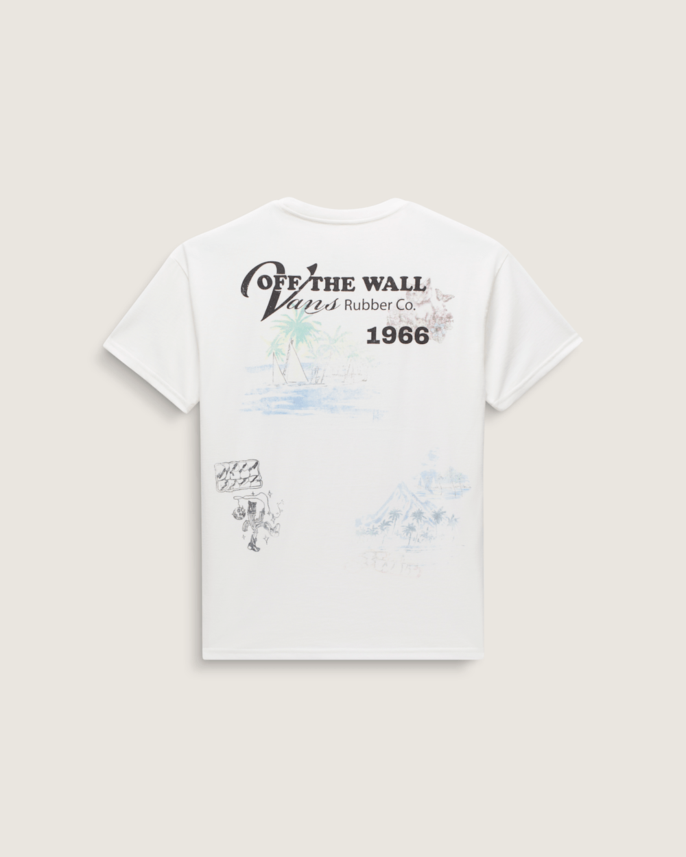 Vintage St. Vans T-Shirt in White | Vans discount