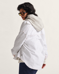 Gillian Button Up Shirt in White | Vans near me