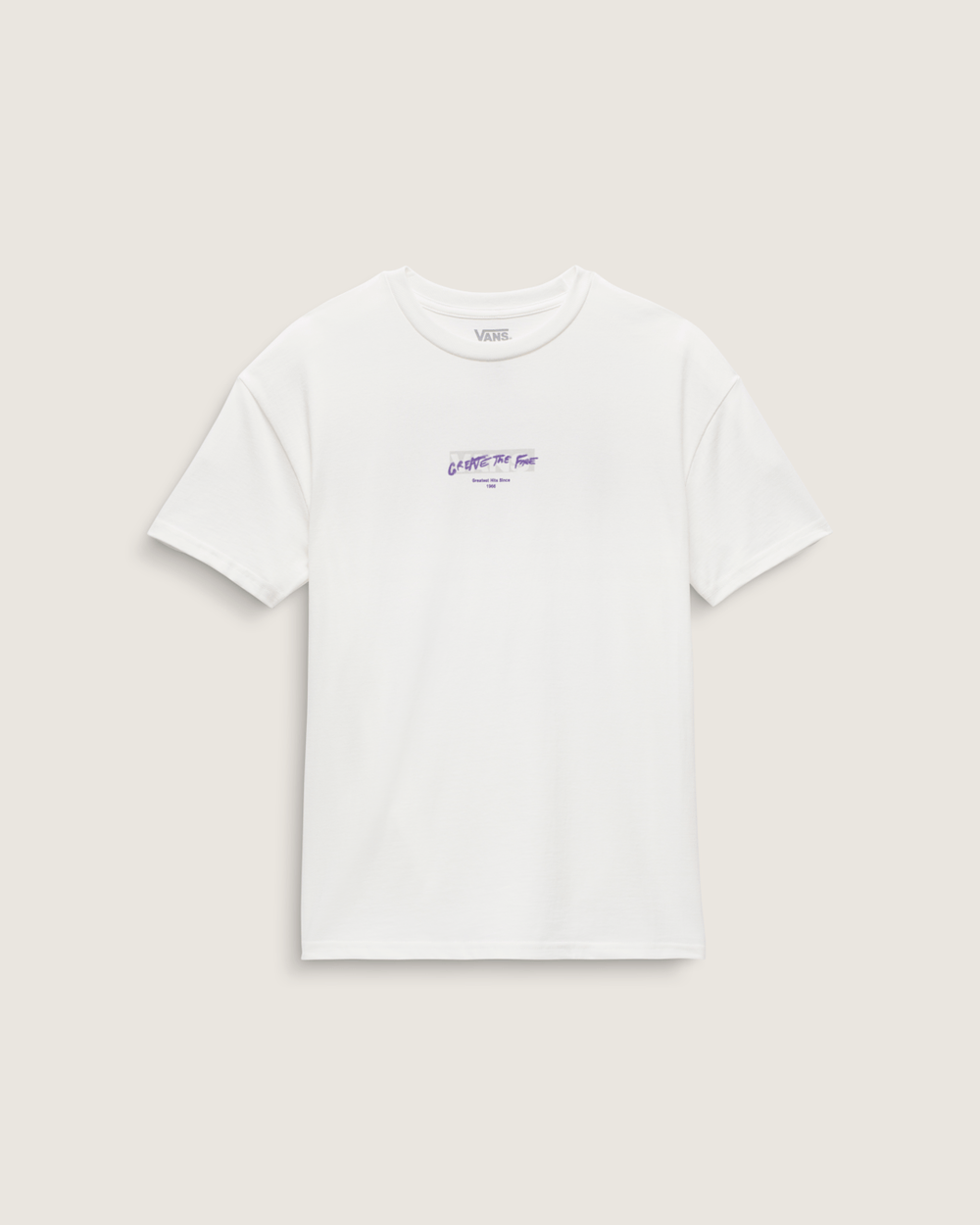 Firemade T-Shirt in White / Purple | Vans sale