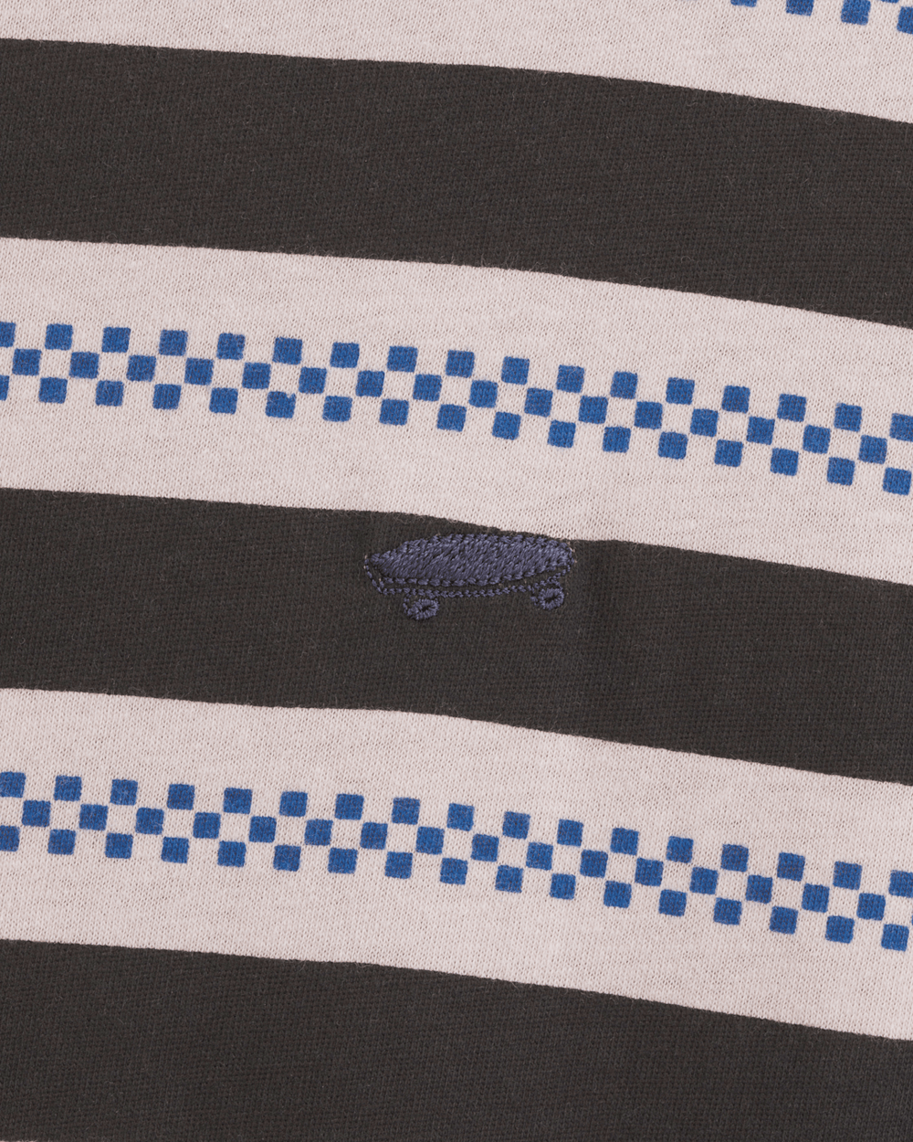 Salton Stripe Checkerboard T-Shirt in Checkerboard Sepia Rose Pink / Black | Vans near me