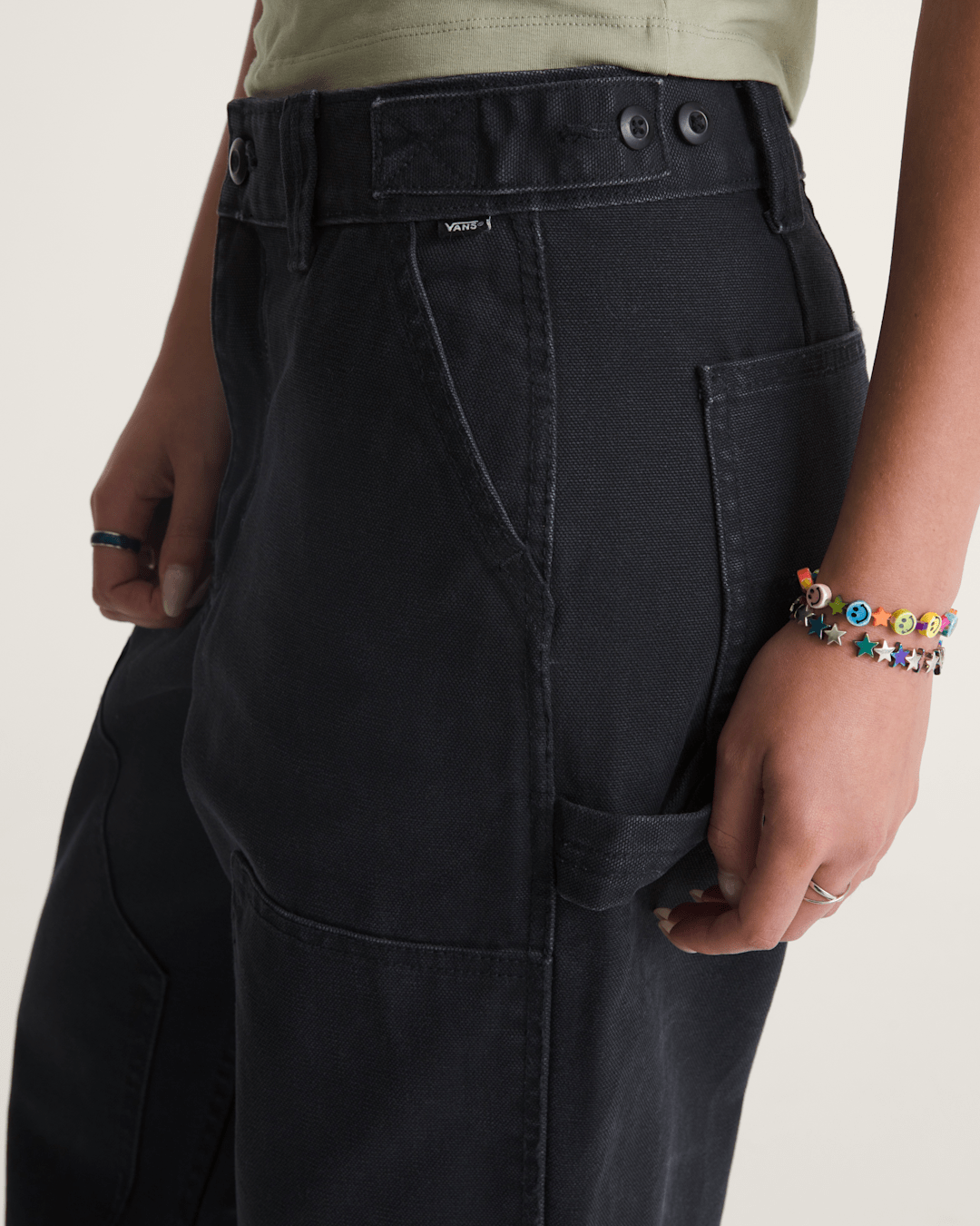 Emily Carpenter Pants in Black | Vans on sale