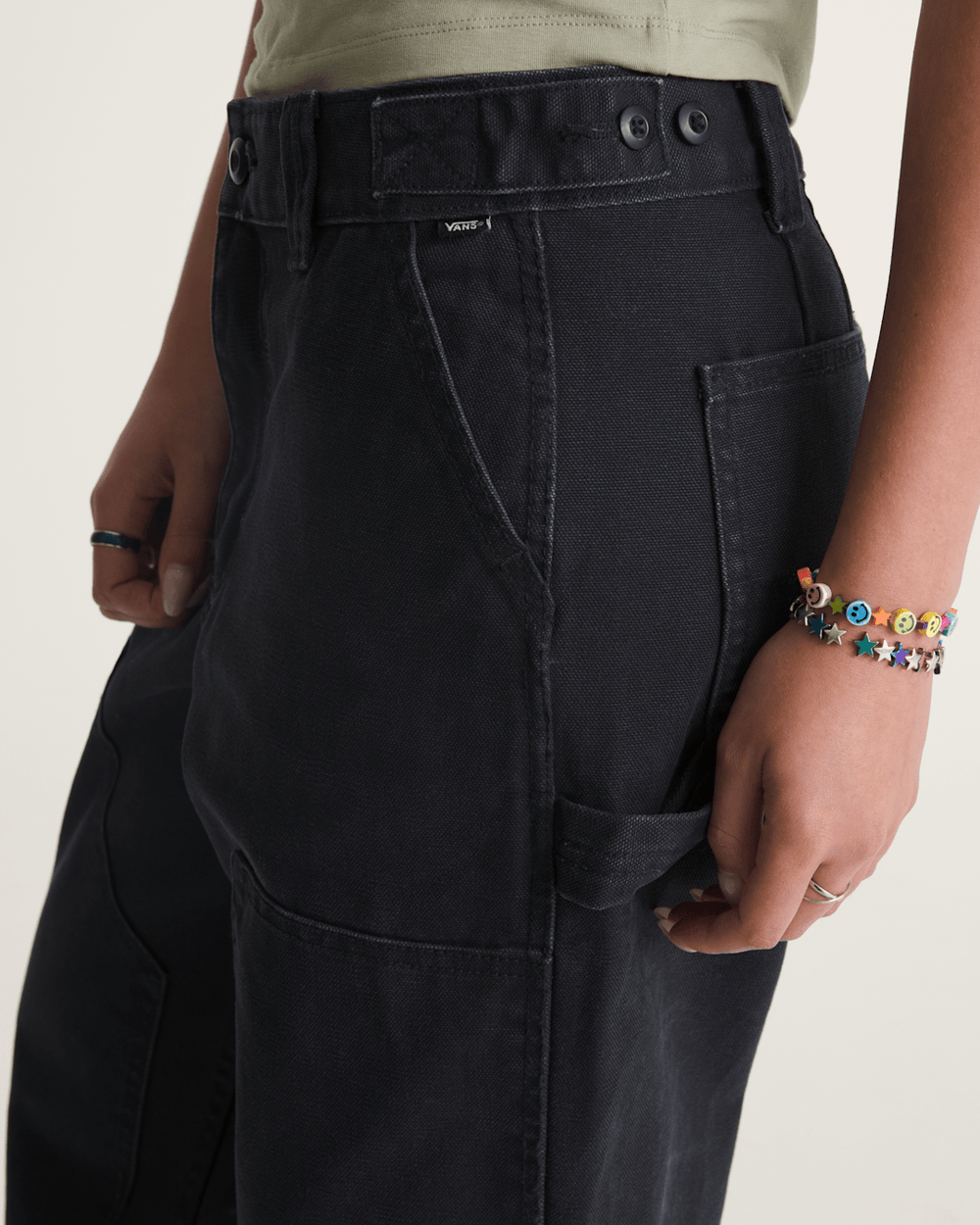 Emily Carpenter Pants in Black | Vans on sale