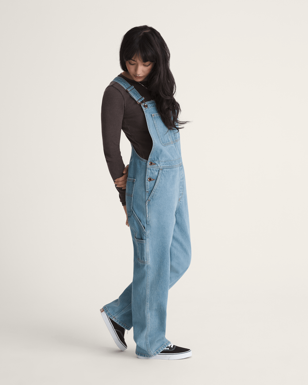 Chore Denim Overall in Stonewash Blue | Vans online