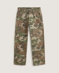 Drill Chore Carpenter Loose Denim Pants in Vintage Camo Black | Vans near me