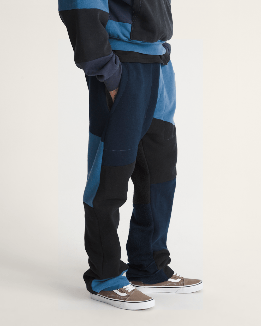 Waffle Shop Reimagined Pieced Sweatpants in Blue | Vans on sale