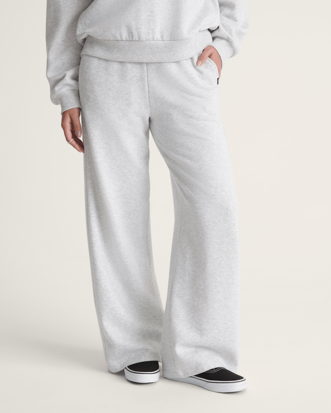 Drop V Sweatpants in White Heather | Vans near me