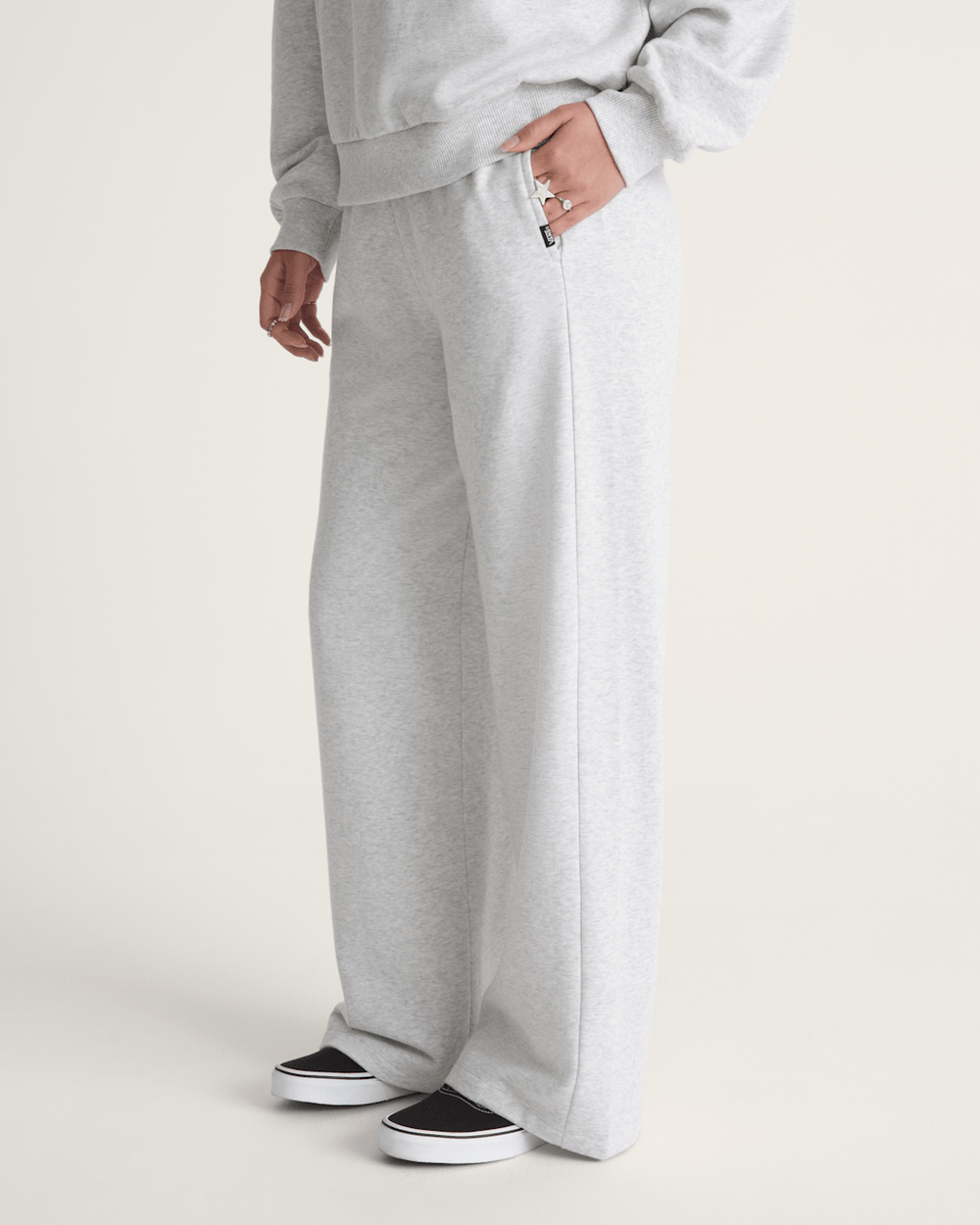 Drop V Sweatpants in White Heather | Vans near me