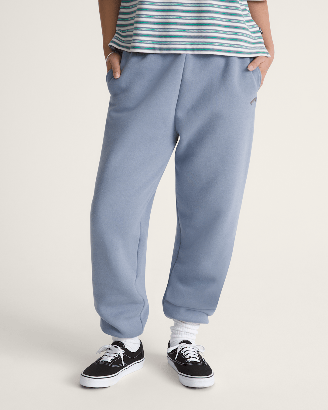 Salton Fleece Jogger Pants in Glacial Slate Blue | Vans sale