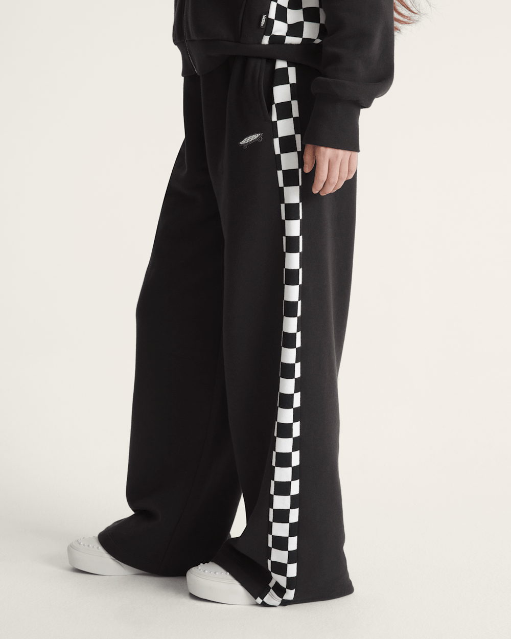 Rookie Track Sweatpants in Checkerboard Black | Vans online
