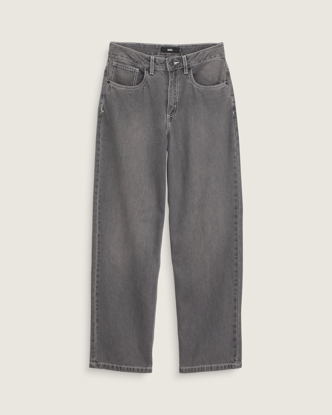 Sirelle 5 Pocket Puddle Pants in Wash Grey | Vans sale