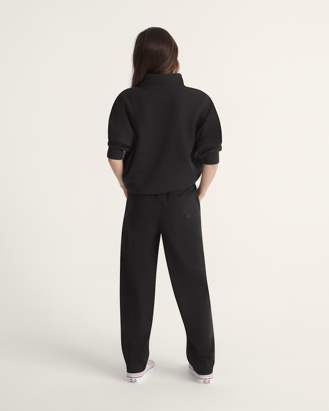 Clifton Barrel Pants in Black | Vans outlet