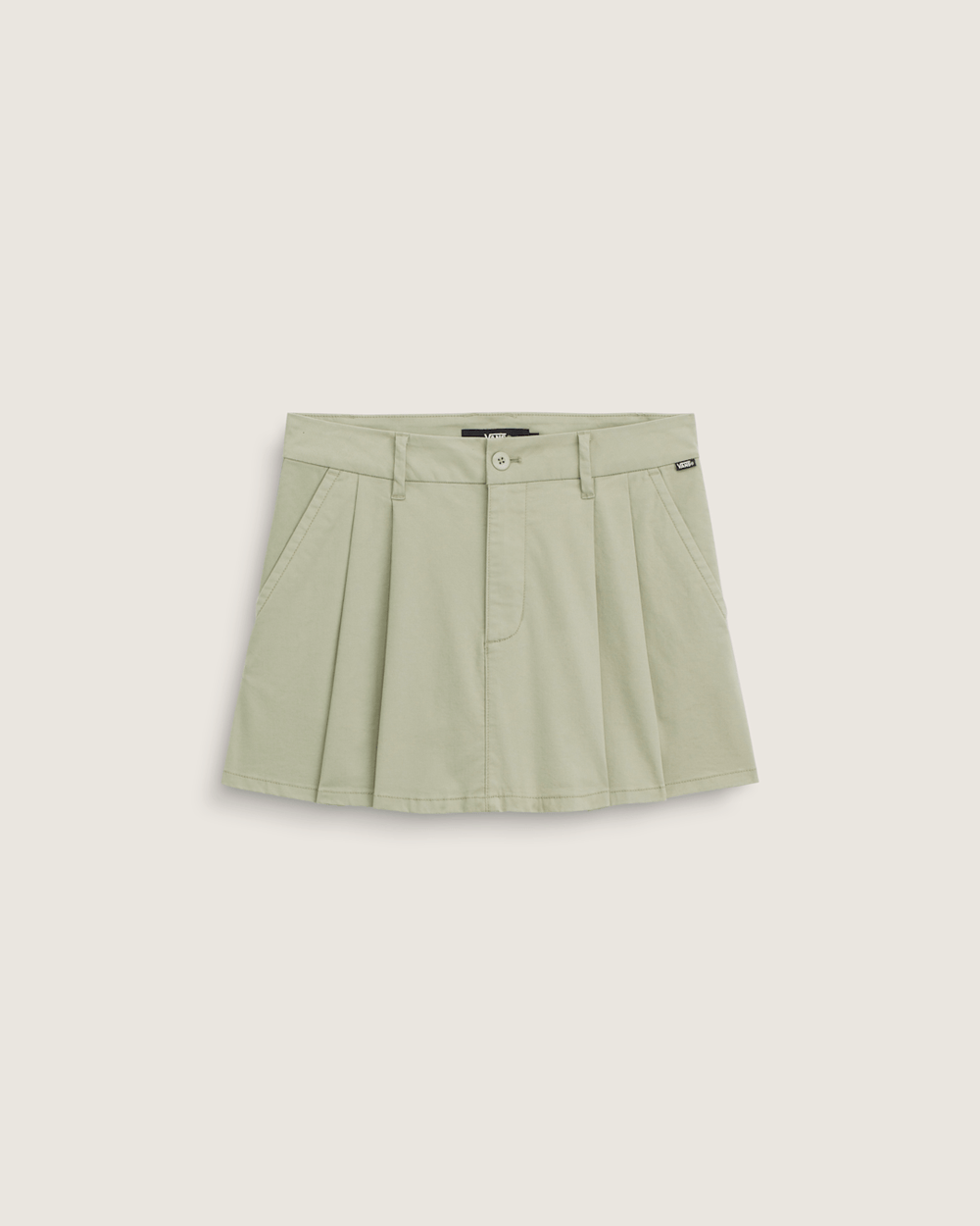 Authentic Chino Mini Skirt in Soft Sage Green | Vans near me