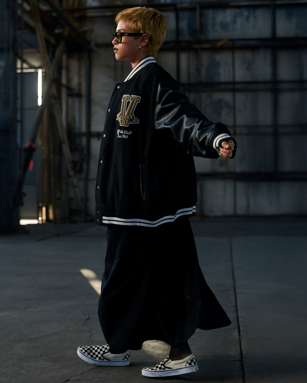 Francesca Full Skirt in Black | Vans discount