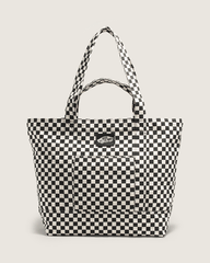Tell All Zip Tote Bag in Checkerboard Black | Vans on sale
