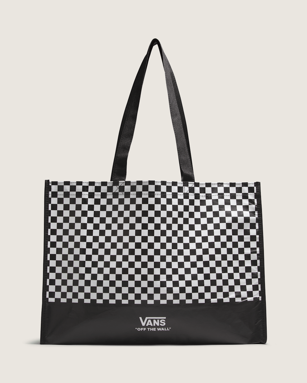 Checkerboard Reusable Tote Bag in Checkerboard Black | Vans on sale