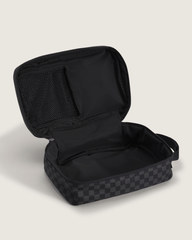 Kids Checkerboard Old Skool Lunch Bag in Charcoal Black | Vans discount